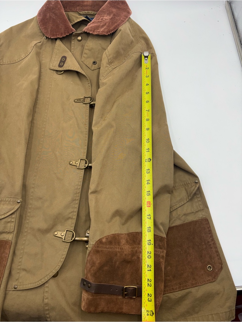 Vintage Rare Polo Ralph Lauren 1980s fireman jacket brown MEDIUM!!! - Picture 16 of 16